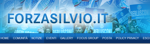 Per ForzaSilvio ci scrive il responsabile internet di PdL