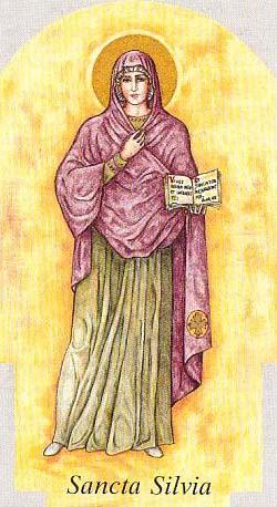 Santo del giorno 3 novembre Santa Silvia madre di San Gregorio Magno