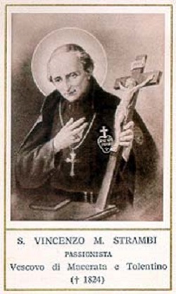 Santo del giorno 1 gennaio  San Vincenzo Maria Strambi vescovo di Macerata passionista 