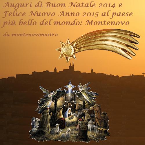 Ostra Vetere Gli auguri di montenovonovostro al paese più bello del mondo